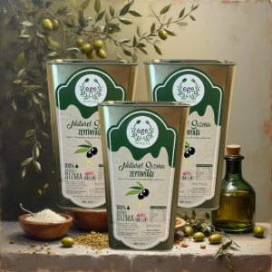 NATURAL SOĞUK SIKIM ZEYTİN YAĞI -EGE BÖLGESİ-(15LT)